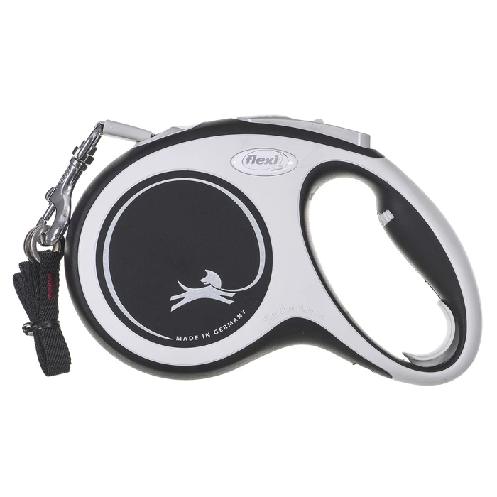 Λουράκι Σκύλου Flexi New Comfort M Tape 5 m Black Πτυσσόμενο