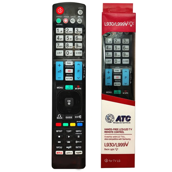 Universal Τηλεχειριστήριο ATC για LG LED L 930 + 3