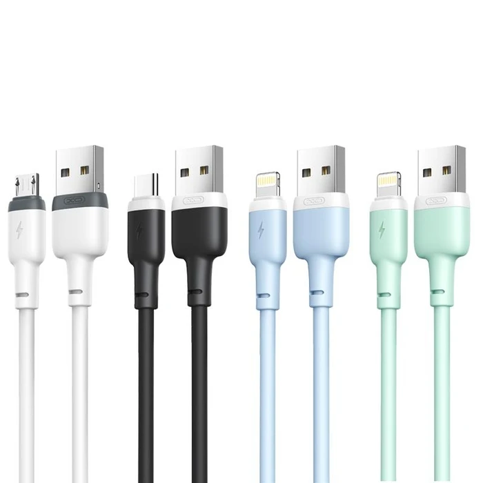 Καλώδιο USB XO NB208 Φόρτισης + Data TypeC 1m Πράσινο