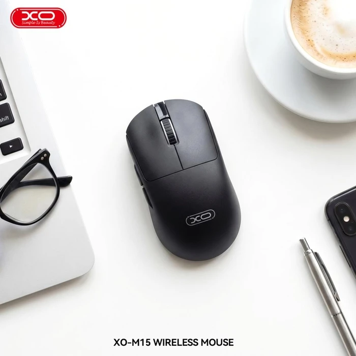 XO M15 Silent Dual-Mode Wireless Mouse Black