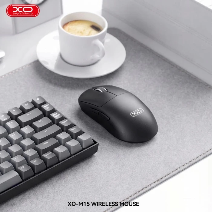XO M15 Silent Dual-Mode Wireless Mouse Black