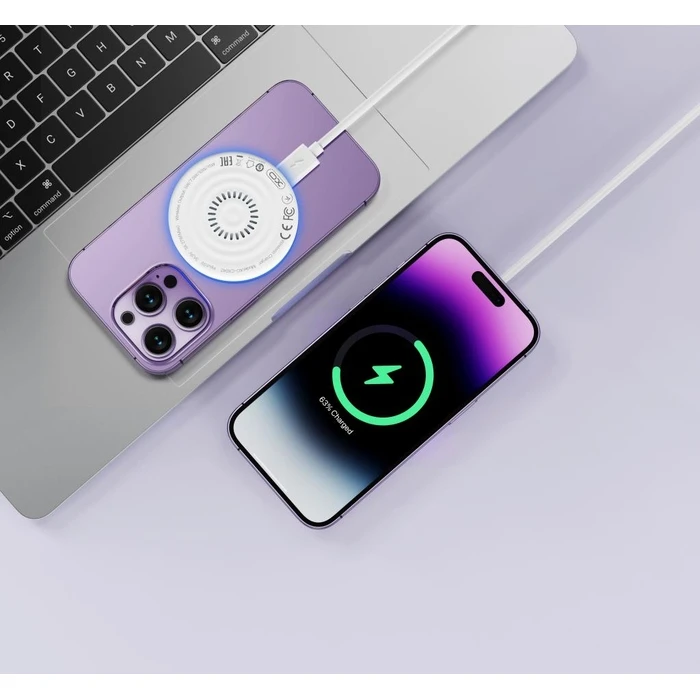 XO Φορτιστής Ασύρματος Μαγνητικός 15W με Μπλε LED Φως Φόρτισης CX042