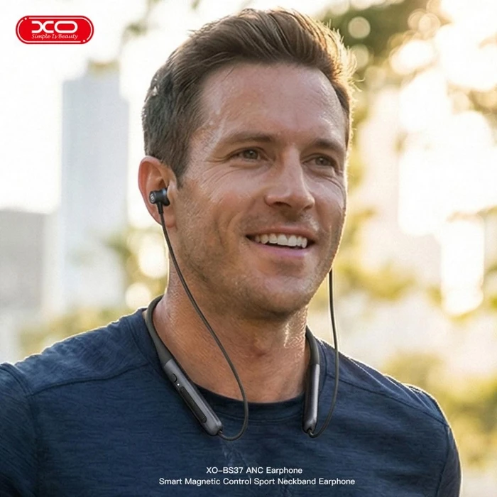 XO BS37 Comfort Sport Ακουστικά Λαιμού με ANC & ENC