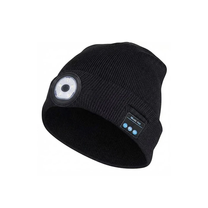 XO M02 Wireless Bluetooth Beanie Hat with Built-in Headphones and Microphone
