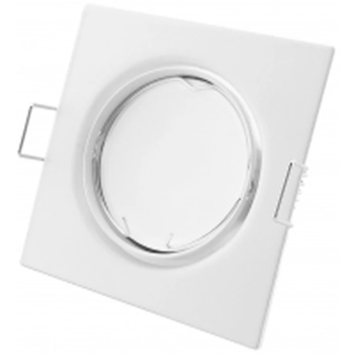 Χωνευτό Σποτ Avide GU10 Πλαίσιο Τετράγωνο Σαγρέ ʼσπρο