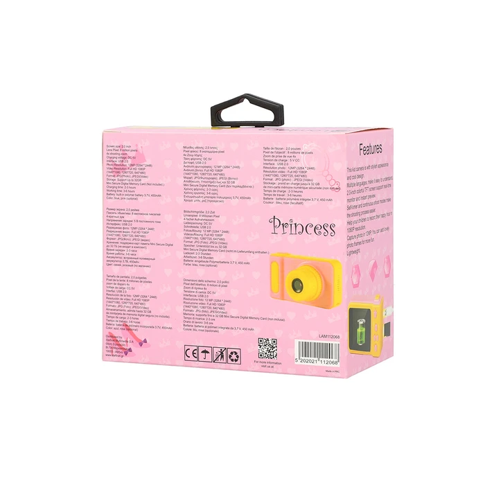 Φωτογραφική Camera Lamtech MINI KID With VISUAL EFFECTS PRINCESS