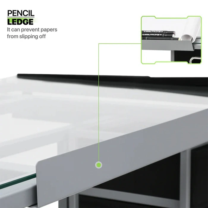 Γραφείο Lamtech Crystal Drafting Table