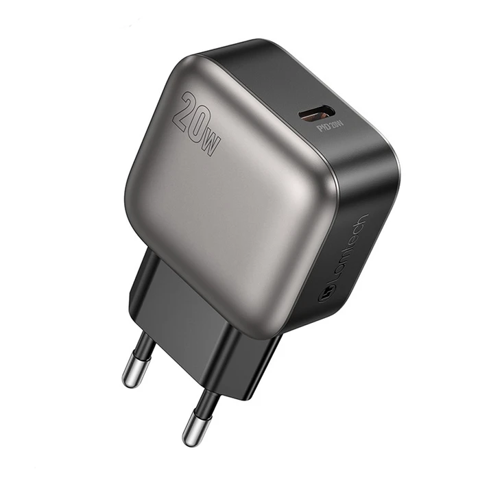 Φορτιστής Πρίζας Lamtech Single Type-C Pd20W Grey