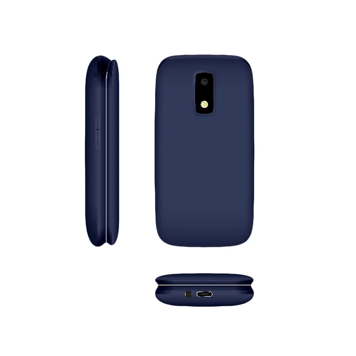 Κινητό Τηλέφωνο Lamtech Flip Blue 2.8' With Bt, Fm Radio, Sos, 1400 Mah, Gr Menu Flip-X