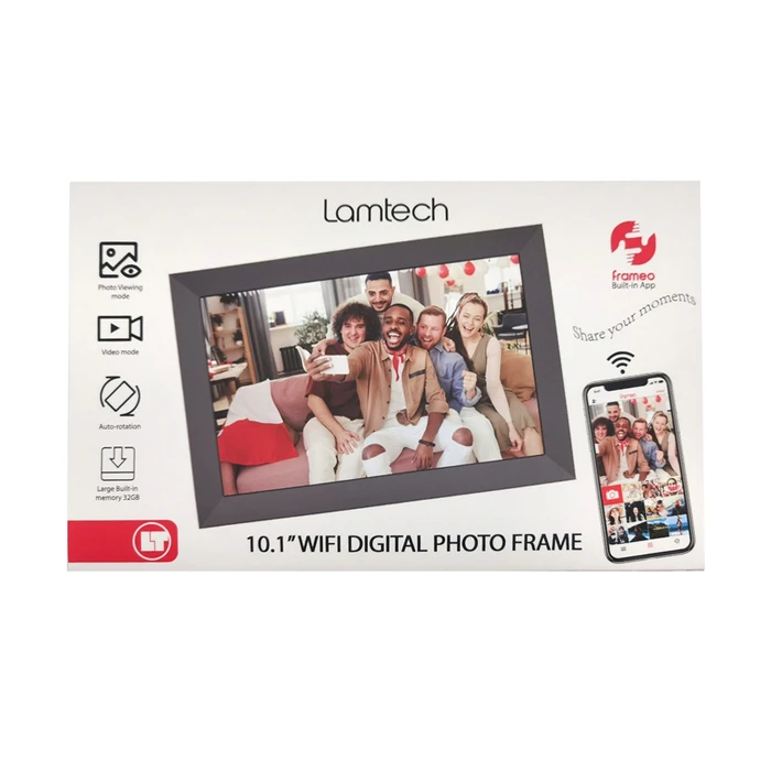 Ψηφιακή Κορνίζα Lamtech 10.1' Wifi Digital Black
