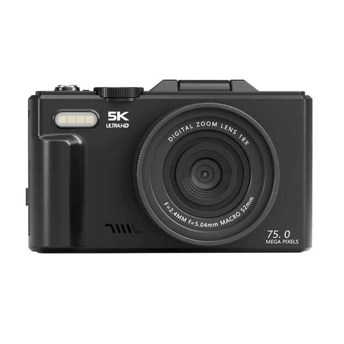 Action Camera Lamtech 5K Flip Digital Wifi Black