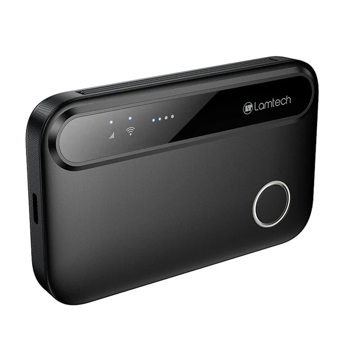 Router LAMTECH 4G LTE WiFi 6 Portable Black