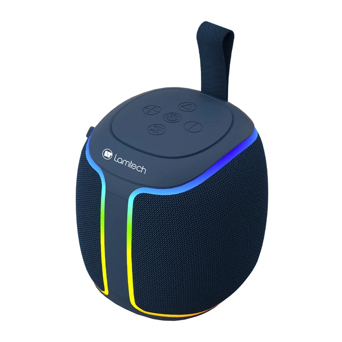 Default LAMTECH RGB Detachable Wireless Speakers 5W Blue