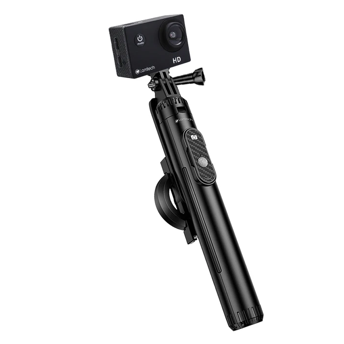 Lamtech 2-in-1 Magnetic BT5.2 Live Broadcast Holder 1.5m Black (LAM981111)