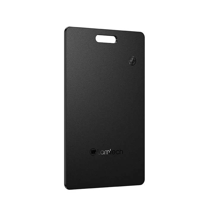 Lamtech Smart Tracker Card LAM981135 Μαύρο – Εντοπιστής Apple Find My & Google Find My Device