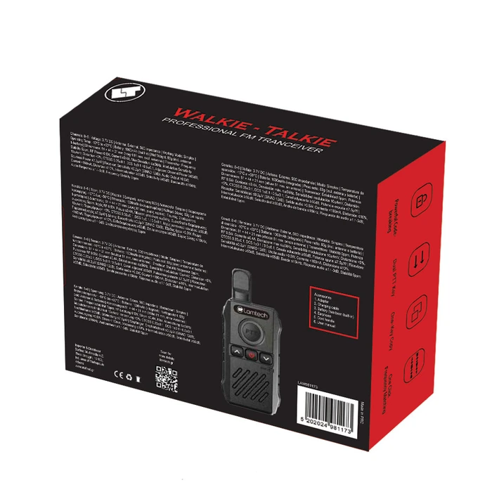 LAMTECH LAM981173 Walkie Talkie 0.5W χωρίς οθόνη
