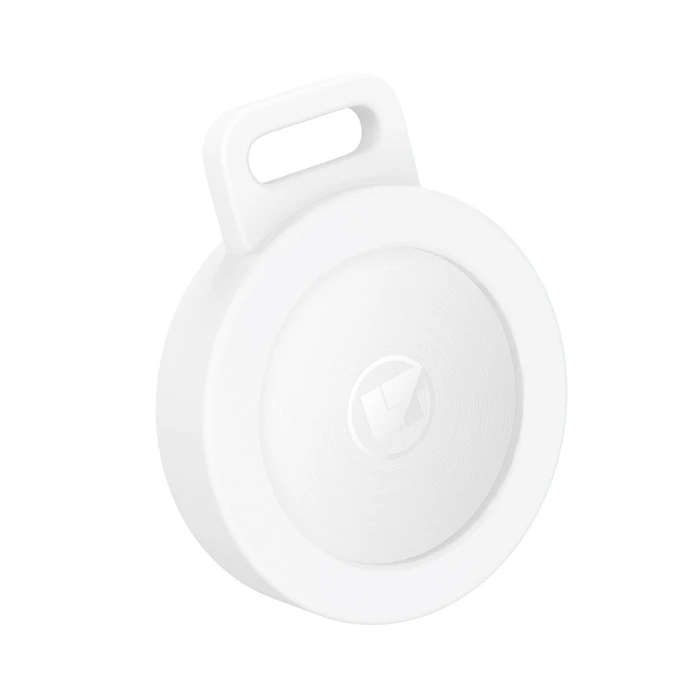 Lamtech LAM981180 Smart Tracker Tag Apple Find My & Google Find Hub — Λευκό