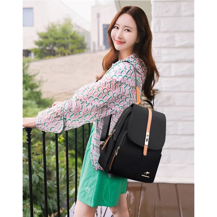 Γυναικεία Τσάντα Balidaishu Πλάτης Lbag-0032, Μαύρη