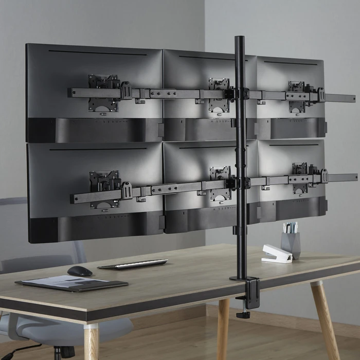 Βάση Monitor Sbox TABLE STAND FOR 6 17'-32' VESA 100x100 MAX