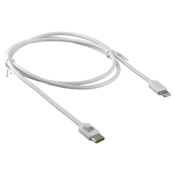 Kαλώδιο USB Lime LCL03 Λευκό USB Type-C σε Lightning Long 4.0A, 1m για φόρτιση και δεδομένα-30W