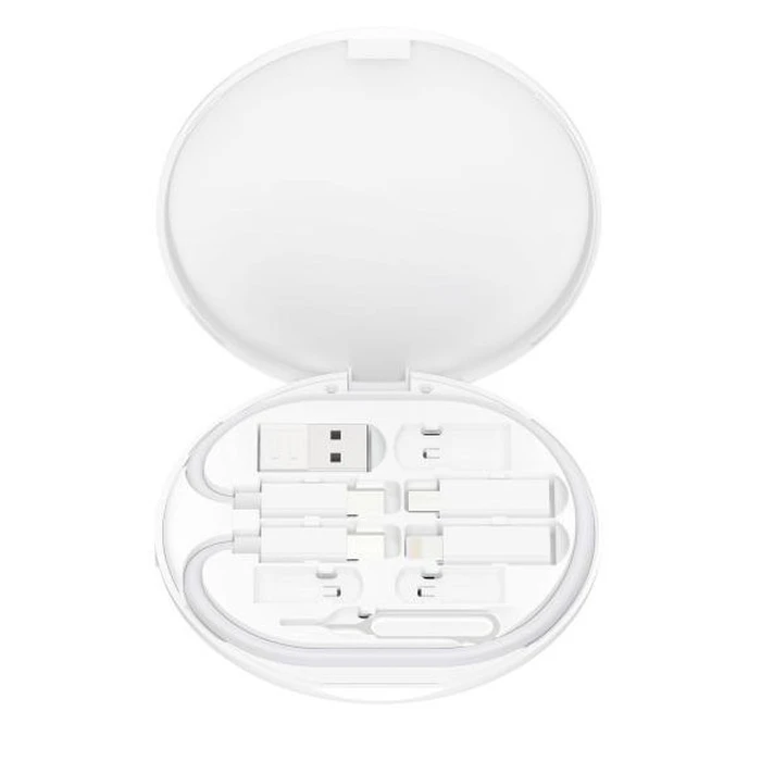 Ασύρματος Φορτιστής XO CX031 Adapter Family Box + Μαγνητικός 15W Λευκό