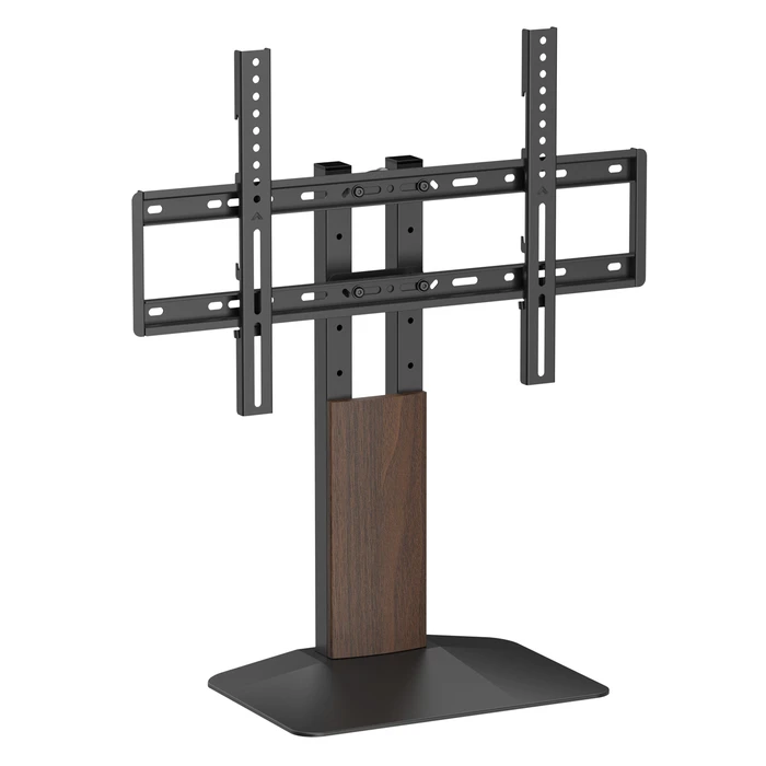 BRATECK επιτραπέζια βάση τηλεόρασης LDT03-29LD 32-77" έως 40kg (μαύρη/μαόνι)