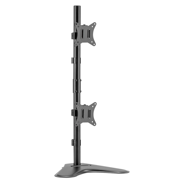Βάση Monitor Brateck γραφείου LDT66-T02V για 2 οθόνες 17"-32", 9kg ανά οθόνη