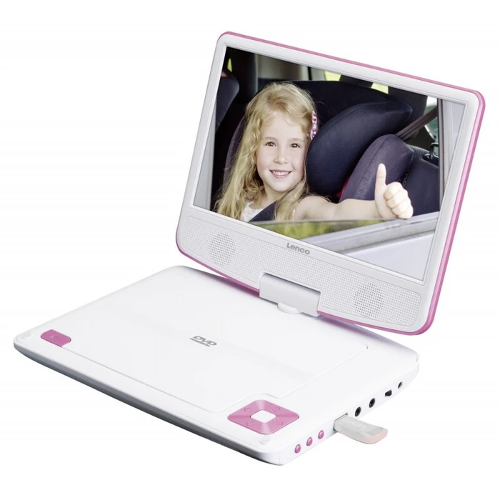 Φορητό DVD Player Lenco DVP-910 pink