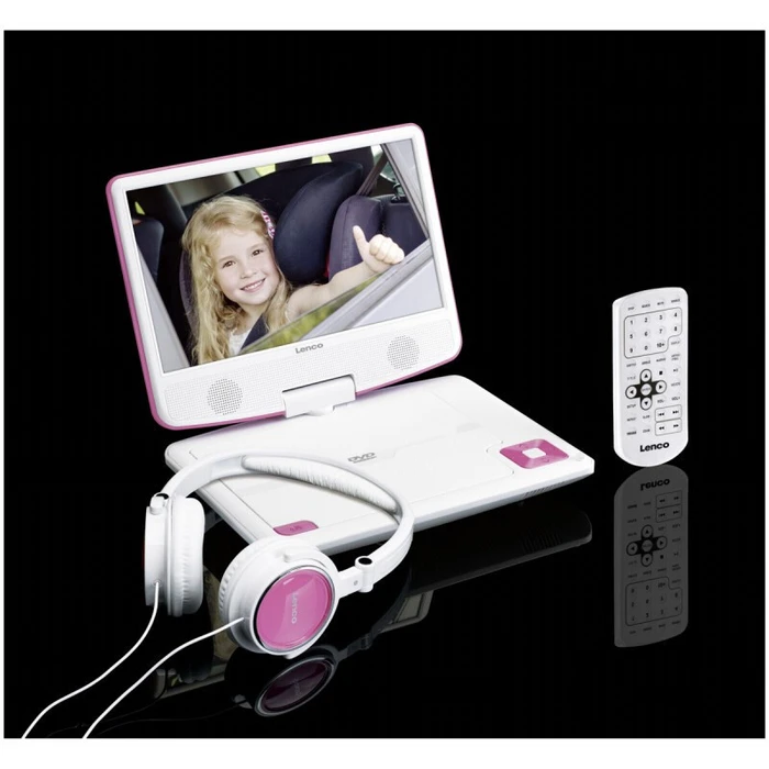 Φορητό DVD Player Lenco DVP-910 pink
