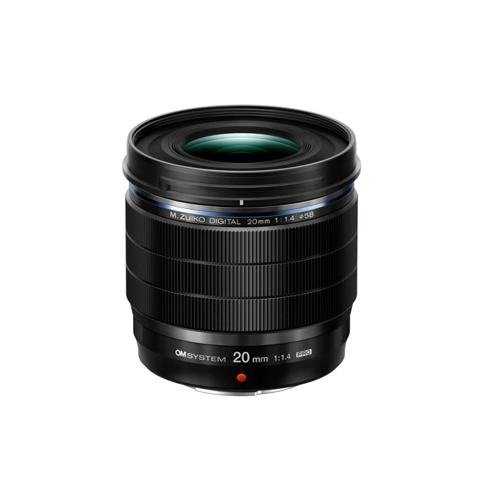 Φακός Φωτογραφικών Μηχανών Olympus OM SYSTEM M.Zuiko PRO Digital ED 20mm 1:1.4 incl. hood & Wrapping cloth