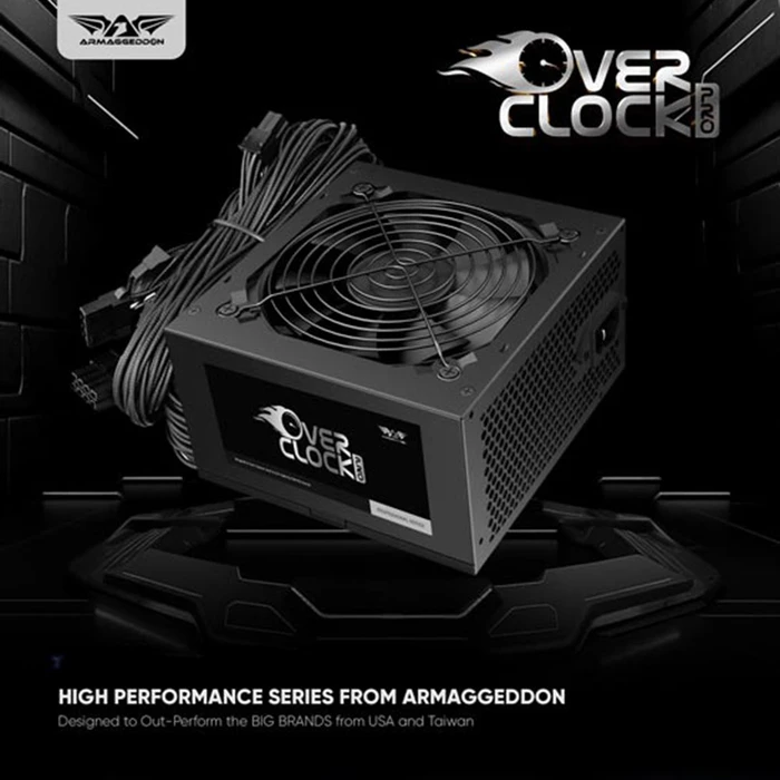 Τροφοδοτικό 400W Armaggeddon Overclock Pro Psu Peak Black