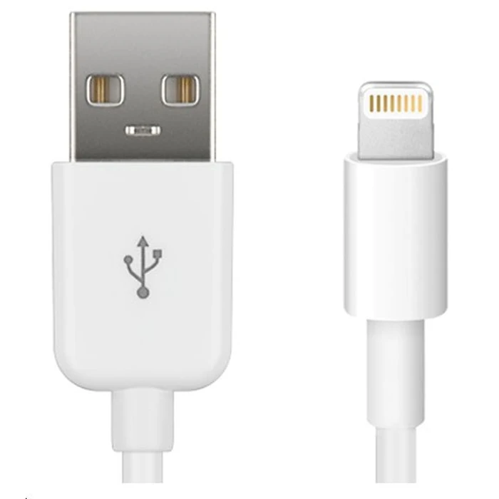 Microconnect Καλώδιο USB-A σε Lightning 0,5 m - Λευκό