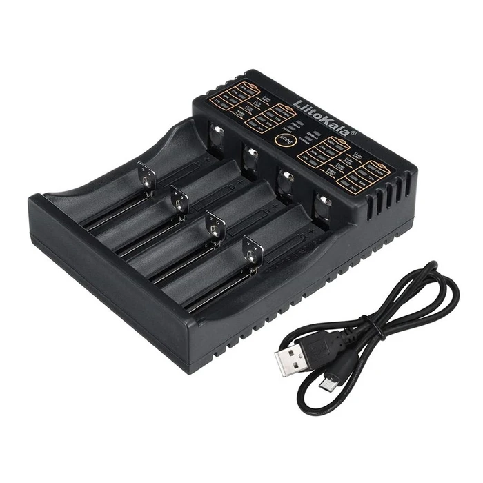 Φορτιστής Μπαταριών LiitoKala LII-402 για NiMH/CD, Li-Ion, IMR, 4 slots