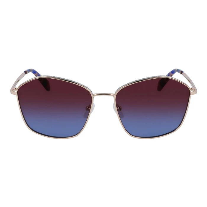 Liu Jo Women's Sunglasses LJ157S-5918722 (59/18/140) Golden Metal Frame, Yellow Lens, Category 3