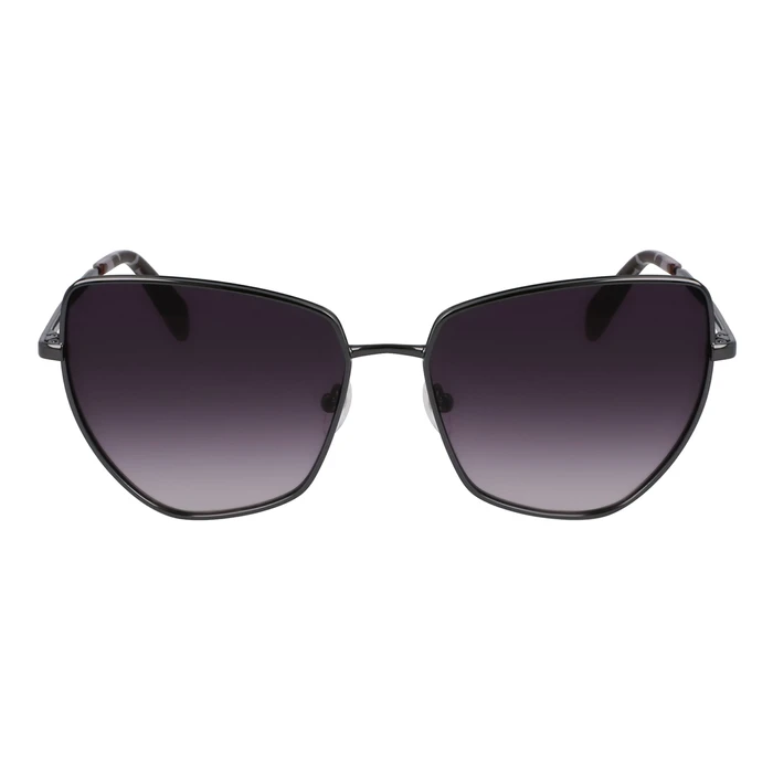 LIUJO Women's Sunglasses LJ159S-5816072 (58/16/140) – Grey lenses, Metal frame