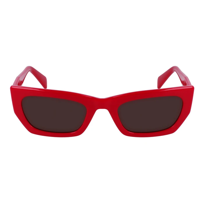 LIU JO Women's Sunglasses LJ790S-5221600 (52/21/140) Red Frame, Smoked Lenses, Cat Eye