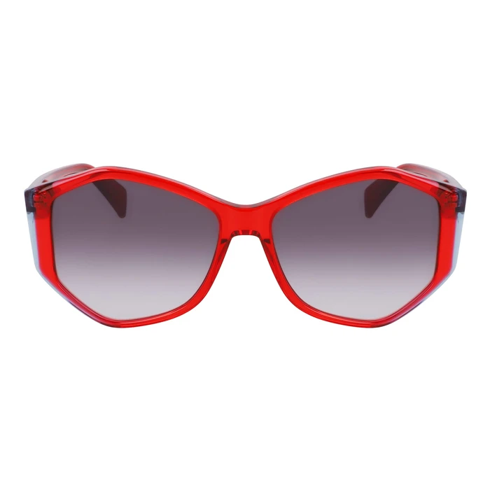 Liu Jo Women's Sunglasses LJ797S-5715623 – Red acetate frame, 57/15/140 mm, Category 2