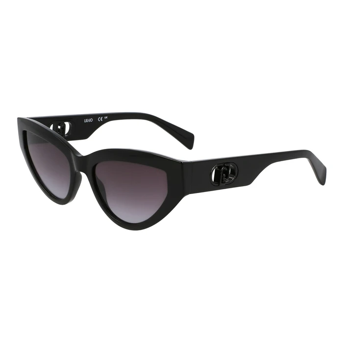 LIUJO Women's Sunglasses LJ800S (LJ800S-5418001) Cat-Eye Black 54/18/140