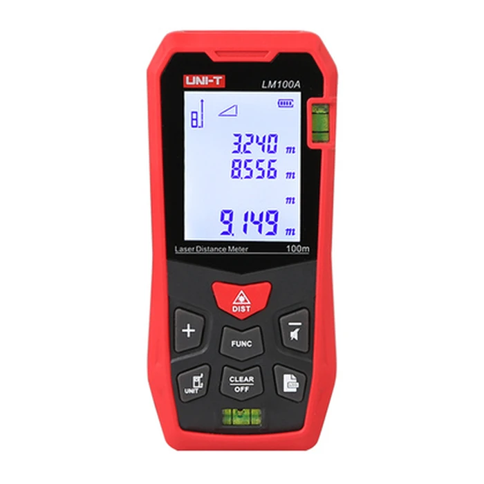 Μετρητής Απόστασης Uni-T laser LM100A, m/ft/in, 100m