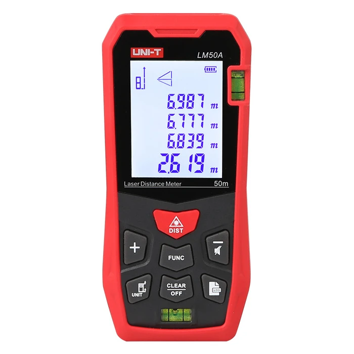Μέτρο Laser Uni-T LM50A, m/ft/in, 50m