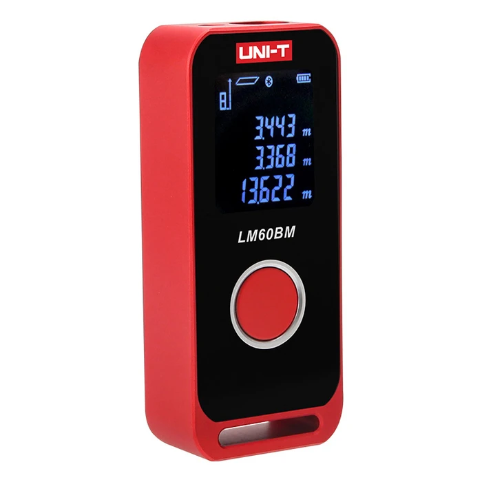 Μετρητής Απόστασης Uni-T Μίνι Laser Lm60Mi, Επαναφορτιζόμενος, M/Ft/In, 60M