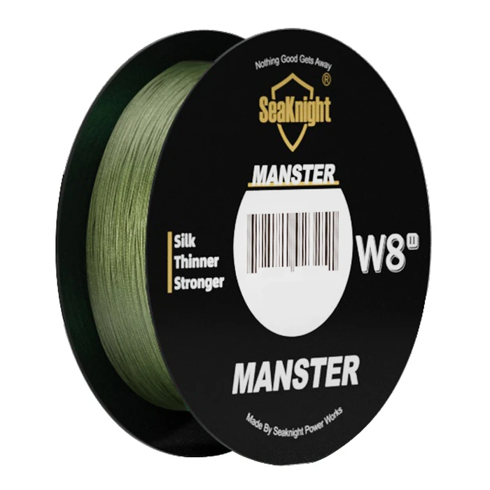 Νήμα Οκτάκλωνο, Seaknight Manster LN3205, 20.4kg, 0.28mm, 300m, πράσινο
