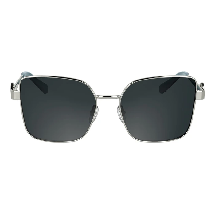 Longchamp Women's Sunglasses LO181S5617044 - Metal Frame, Grey Lenses, 56/17/140 mm