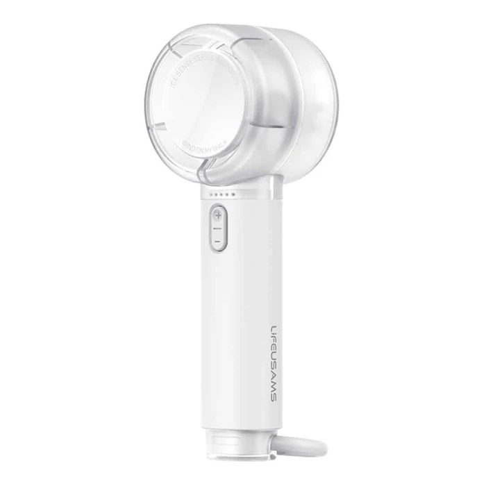 Φορητός Ανεμιστήρας Usams Lu01 με 5 Ταχύτητες, 2000mAh, Λευκός