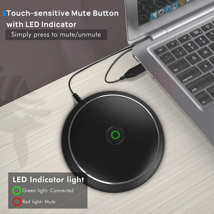 Μικρόφωνο Cmteck Επιτραπέζιο M003, Omnidirectional, Usb, Μαύρο