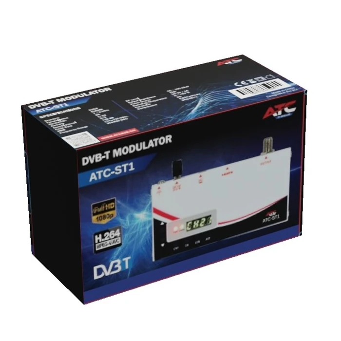 Αξεσουάρ Δορυφορικών ATC-ST1 DVB-T Διαμορφωτής