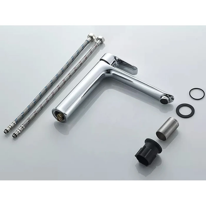 Μπαταρία Νιπτήρα Bruno M12569-234C, Αναμεικτική, Ασημί