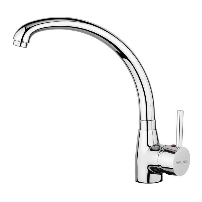 Μπαταρία Πάγκου Κουζίνας Bruno M54015-H531C-C508, Αναμεικτική, Ασημί