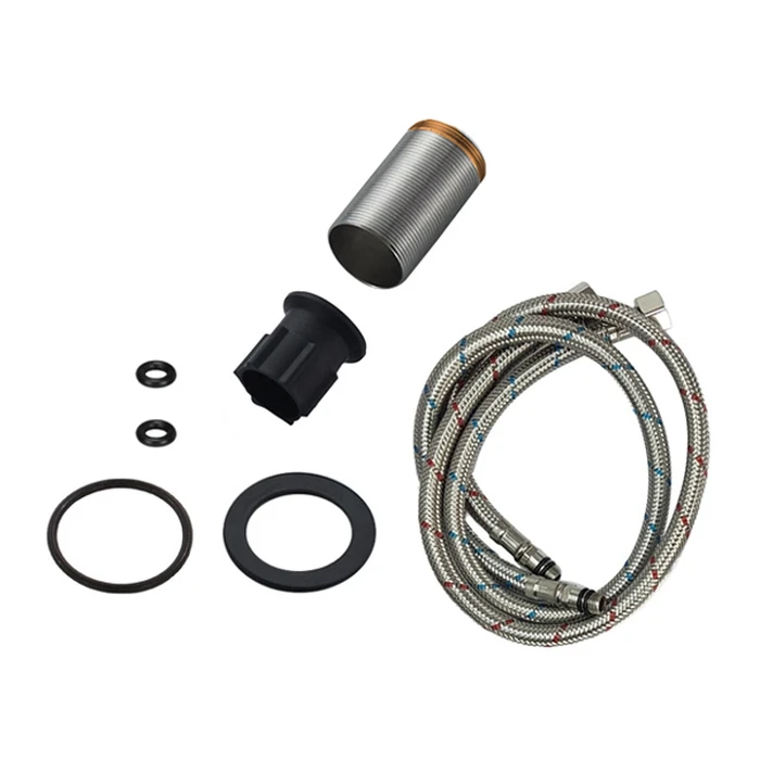 Μπαταρία Πάγκου Κουζίνας Bruno M54804-006C-S626, Εύκαμπτη, Αναμεικτική, Μαύρη