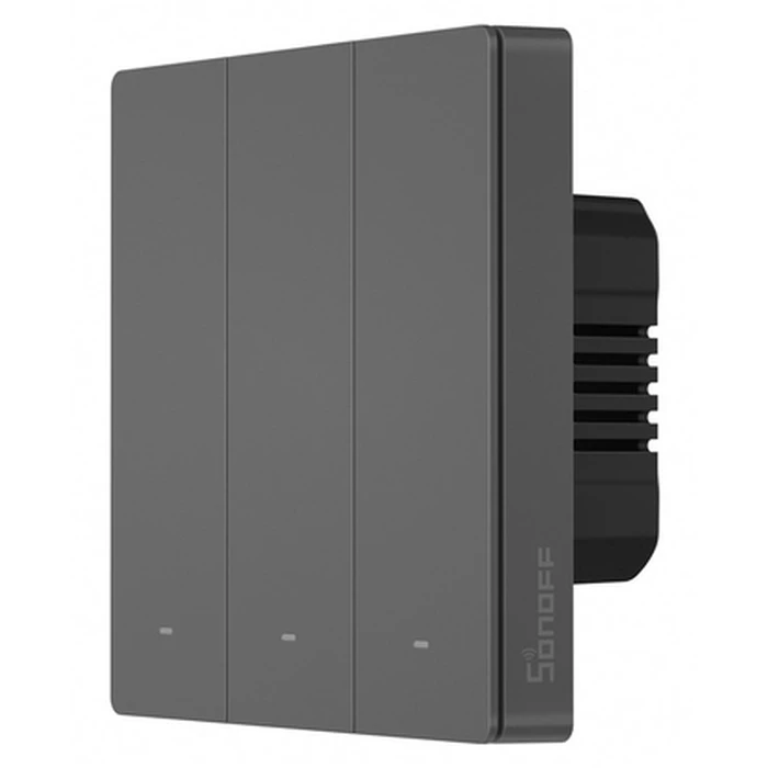 Smart Διακόπτης Sonoff M5-3C-86, τριπλός, WiFi, γκρι